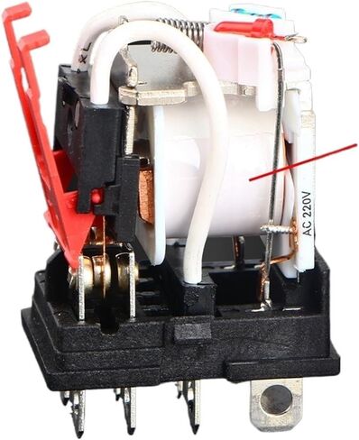 Intermediate Relay Ectromagnetic Industrial Control Relay 2NO 2NC Copper Coil Small 8 Contactor Feet DC 12V 24V AC 220V(24V,Small 8pin-DC) in Saudi Arabia