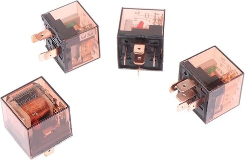 Automotive Relay 12V 80A 4Pin 5Pin SPDT High Capacity Switching Car Control Device Car Relays(4 Pin) in Saudi Arabia