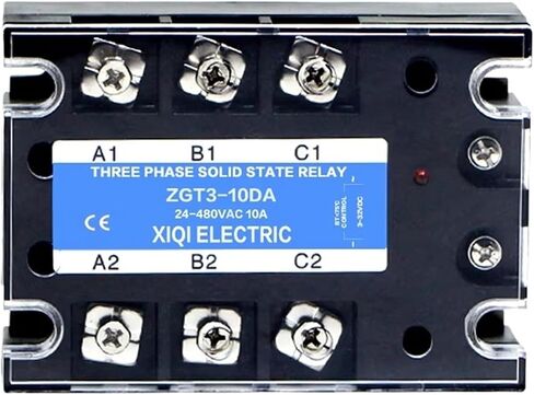3 مرحلة DC Control AC Relay SSR-10A 25A 40A 60A 80A 100A Three Phase SSR 3-32VDC to 24-480VAC MODULE RELAY (100DA) in Saudi Arabia