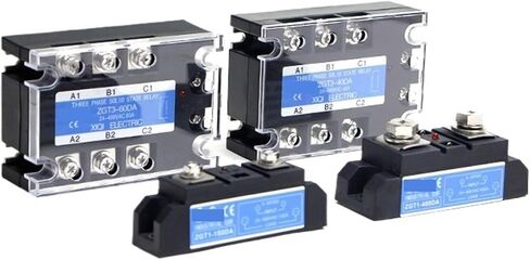 3 مرحلة DC Control AC Relay SSR-10A 25A 40A 60A 80A 100A Three Phase SSR 3-32VDC to 24-480VAC MODULE RELAY (100DA) in Saudi Arabia