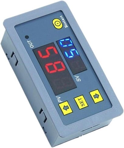 T3230 DC12V DC24V AC110-220V Cycle Delay Relay LED Display Timer Control Switch Djustable Relay Time Delay Switch(DC24V) in Saudi Arabia