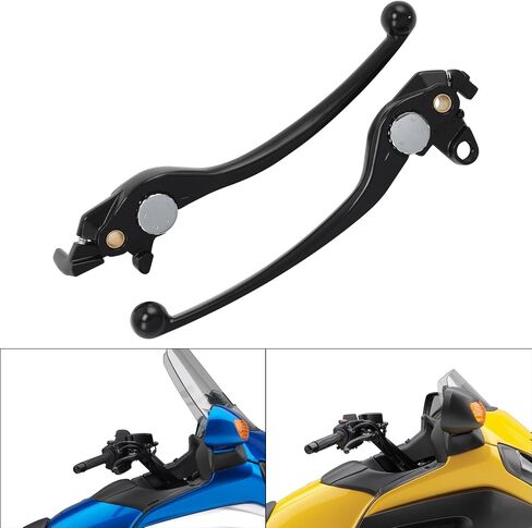 XMT-MOTO Brake Clutch Lever Fit for Honda Gold Wing GL1800 GL 1800 2001-2017,Black in Saudi Arabia