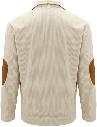 Buddhi Mens 2023 Novelty Corduroy Pullovers قميص سترة المشي لمسافات طويلة قميص طويل الأكمام in Saudi Arabia