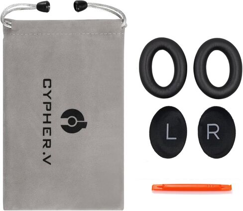 غطاء وسادات الأذن البديلة، وسائد الأذن لسماعات Bose Quietcomfort QC45 QC 45 فوق الأذن (أبيض) in Kuwait