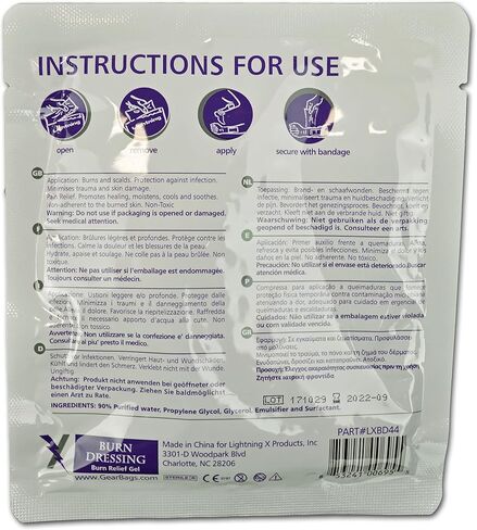 Rightning X Basic Aid First Responder EMT Medical Stocked Trooma Fill Kit LXSMK-A in Saudi Arabia