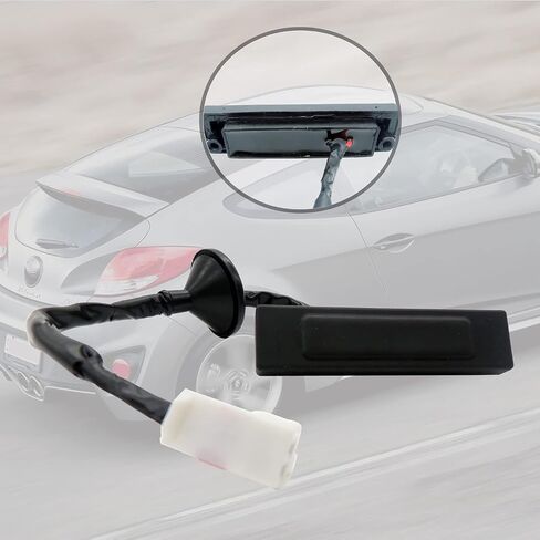 Hisport 81260-2V000 Hatch Freat Button Trunk Trunk Swatch Outside Handle & Lock Assembly متوافق مع Hyundai Veloster 2012 2014 2015 2015 2017 1.6L استبدال 812602V000 in Saudi Arabia