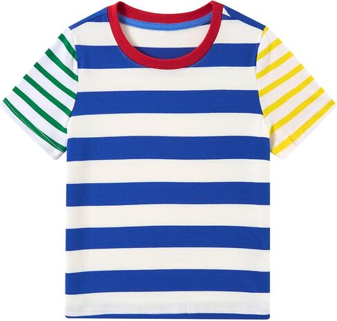 kids4ever boy boy tshirt tshirt قصيرة الأكمام قميص الرقبة الدائري لمدة 2-6 سنوات الأطفال in Kuwait
