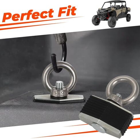 for Can-Am Bed Anchors Mounting Kit Tie Down Cargo Compatible with Can-Am Commander & Maverick & Defender(4 Pack) in Saudi Arabia