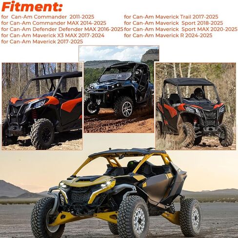 for Can-Am Bed Anchors Mounting Kit Tie Down Cargo Compatible with Can-Am Commander & Maverick & Defender(4 Pack) in Saudi Arabia