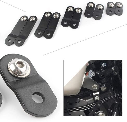 Cnoula11 Motorcycle 38Mm Gas Tank Lift Riser Kits 1.5" Metal Steel for Harley Dyna and XL Models, 1.5" 38Mm in Saudi Arabia