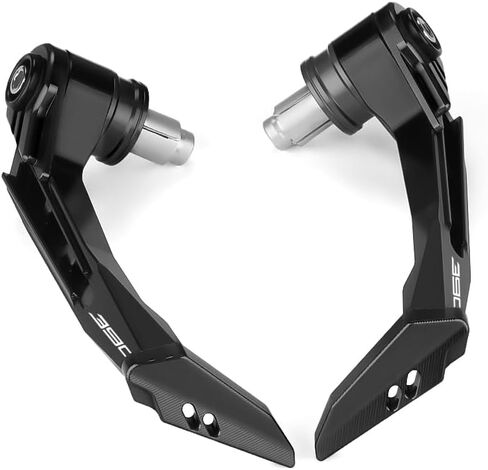 Motorcycle Brake Clutch Lever Guards Bar End Handguard Compatible With K.T.M 390Duke 390RC 2015-2023 2024 | Handlebar Protector duke390 rc390 Accessories (orange) in Saudi Arabia