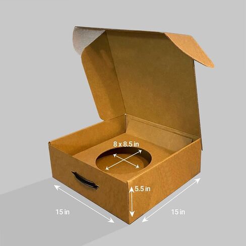 Hat Box for Traveling, Storing and Gifting (1 Pack - Fedora Design) in Saudi Arabia