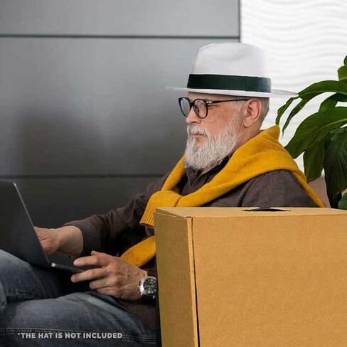 Hat Box for Traveling, Storing and Gifting (1 Pack - Fedora Design) in Saudi Arabia