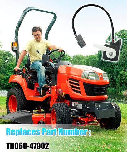 TD060-47902 Seat Safety Switch Compatible with Kubota Tractor M4800 M5640 M59 M7040 MX5000 B21 B26 BX23D L2800 L3130 L3200 L3400 L3430 L3700 L3800 L3830 L39 L4330 L4400 L45 L4630 in Saudi Arabia