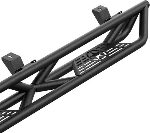 Running Boards Drop Side Steps Compatible with 2018 2019 2020 2021 2022 2023 2024 2025 Jeep Wrangler JL JLU Unlimited 4 Doors, Heavy-Duty Steel Nerf Bars Step Plates Rock Slider Rail in Saudi Arabia