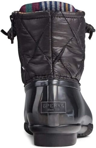 Sperry Women's Saltwater Nylon Quilt Rain Boot in Saudi Arabia
