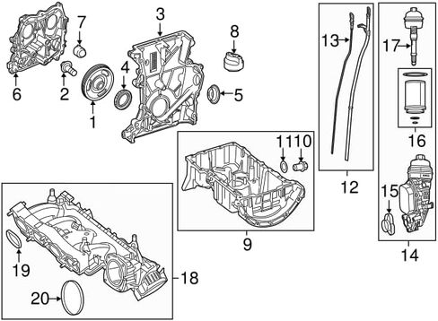 Mercedes-Benz 270 180 01 09, Engine Oil Filter in Saudi Arabia