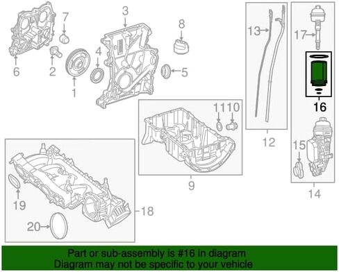 Mercedes-Benz 270 180 01 09, Engine Oil Filter in Saudi Arabia