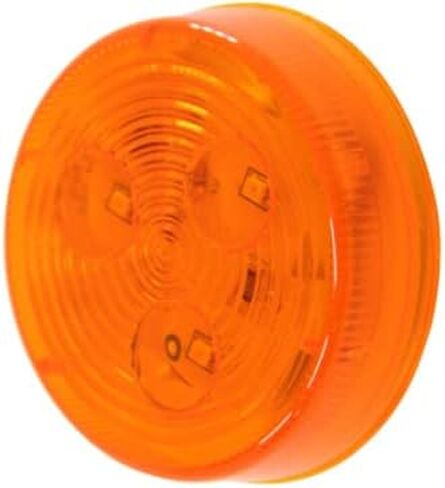 Optronics 2 Pack 2 1/2 "Round Amber 3 Diode LED Marker Lights Mcl57ab in Kuwait