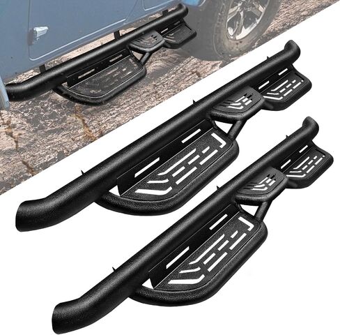 ELH Running Boards Compatible with 2019-2024 Chevy Silverado/GMC Sierra 1500 Crew Cab 2020-2024 Chevy Silverado & GMC Sierra 2500HD 3500HD Crew Cab in Saudi Arabia