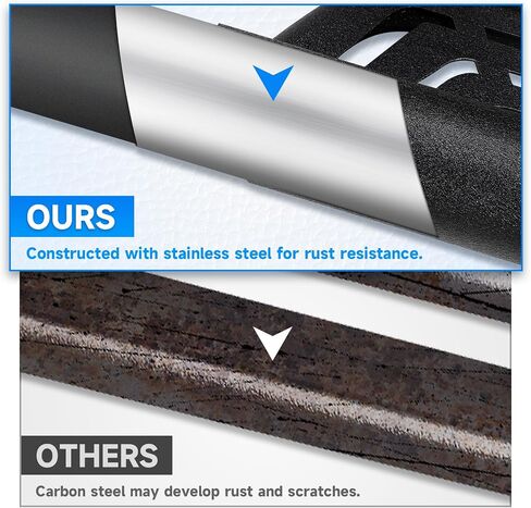 ELH Running Boards Compatible with 2019-2024 Chevy Silverado/GMC Sierra 1500 Crew Cab 2020-2024 Chevy Silverado & GMC Sierra 2500HD 3500HD Crew Cab in Saudi Arabia