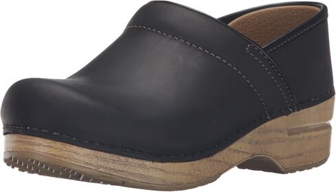 حذاء Dansko® الاحترافي للنساء - الجزء العلوي من الجلد وبطانة الجورب - الجزء الداخلي من PVC - نعل خارجي من البولي يوريثين أسود/ زيتي طبيعي مقاس EU 40 (الولايات المتحدة للسيدات 9.5-10) عادي in Saudi Arabia
