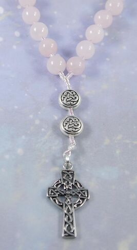 Anglican Rosary Beads, Celtic Cross, Prayer Bag, Instruction Booklet in Saudi Arabia