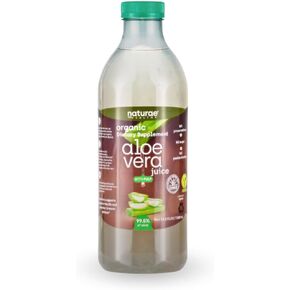 Naturae Healthy- Organic Aloe Vera Juice with Pulp – Cold-Processed from Fresh Leaves – Pure, Natural & Vegan- 33.8 fl oz in Saudi Arabia