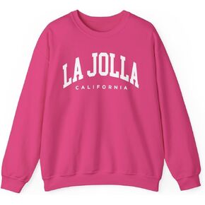 La Jolla California Adult Unisex Crewneck Sweatshirt in Kuwait
