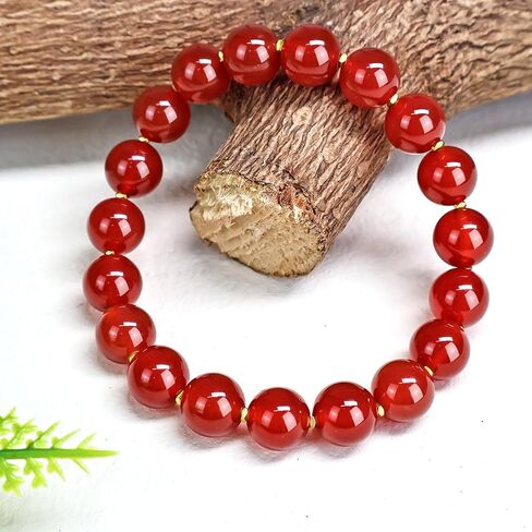 قلادة من الخرز للنساء ، قلادة من أحجار الأحجار الكريمة الطبيعية قلادة قلادة 10 ملم حبة حبلا قلادة قلادة قلادة شفاء مجوهرات شقرا الكريستال in Kuwait