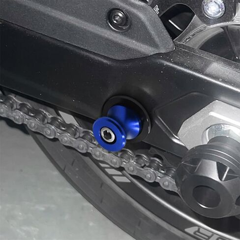 MFGZD دراجة نارية Swing Arm Sliders Sliders 6mm CNC Swing Arm Stand Stand Stand Screat for YZF R7 R1 R125 R6 MT07 R25 FZ1 FZ6 FZ8 MT03 MT09 FZ07 MT09 SP MT10 MT25 MT125 XSR700 900 TRACER in Kuwait