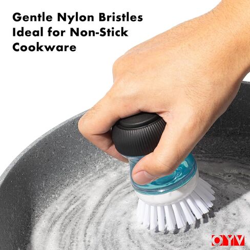 Palm Brush Refills Compatible with OXO Good Grips Soap Dispensing Palm Brush, A dispenser handle, 4 Pack Dish Brush Head Replacement, Cleaning Replacement Brush Head, Dish Scrub Brush. in Saudi Arabia