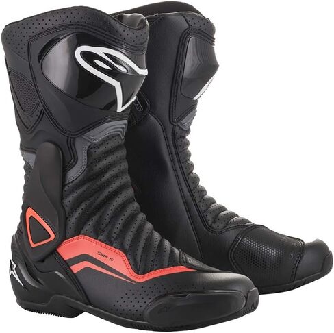 Alpinestars Men's SMX-6 V2 Street Street Motorcycle Boot ، Black/Red in Saudi Arabia