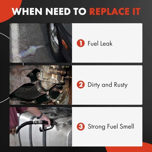 A-Premium Fuel Tank Filler Reck Reck Hose متوافق مع Ford Explorer 2003 4.0L 4.6L & Lincoln Aviator 2003-2005 & Mercury Mountainder 2003 4.6L in Kuwait