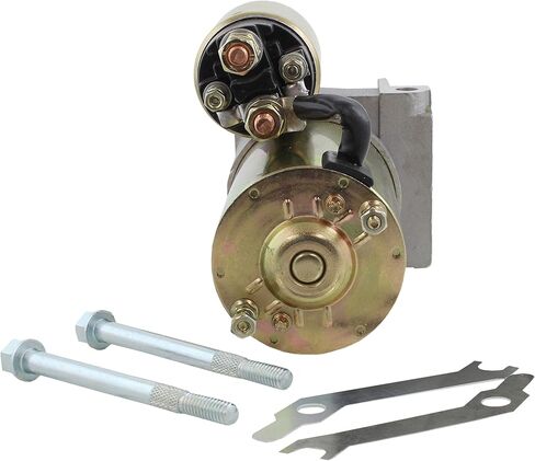 Gladiator New Premium Saej1171 Marine Certified Starter متوافق مع Mercruiser 260 262 350 454 5.7L 4.3L 7.4L 8.2L V8 محرك يستبدل 50-806964A2 50-806964A3 50-807907 3854751 3856004 50-806964A4 in Kuwait