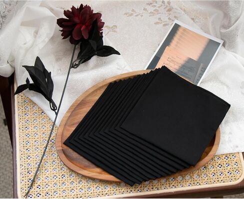CoCoUSM Solid White Cotton Handkerchiefs for Wedding Party DIY Draw Gift Bulk in Kuwait