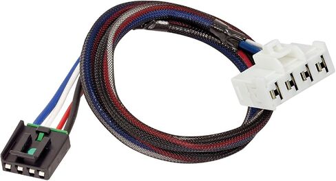 Tekonsha Trailer Brake Controller Harness ، متوافق مع Select Chrysler Aspen: Dodge Dakota ، Durango ، Ram: Ram Dakota ، Silver in Kuwait