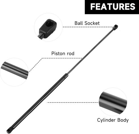 Front Hood Lift Supports Struts Gas Shock Spring - Compatible for Audi A4 A5 S4 S5 A4 Quattro 2009-2016, for Audi allroad RS5 A4 allroad 2013-2016 - Replace Part 8T0823359 in Saudi Arabia