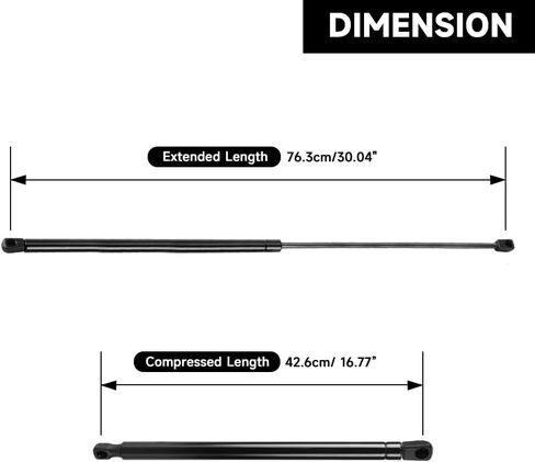 Front Hood Lift Supports Struts Gas Shock Spring - Compatible for Audi A4 A5 S4 S5 A4 Quattro 2009-2016, for Audi allroad RS5 A4 allroad 2013-2016 - Replace Part 8T0823359 in Saudi Arabia