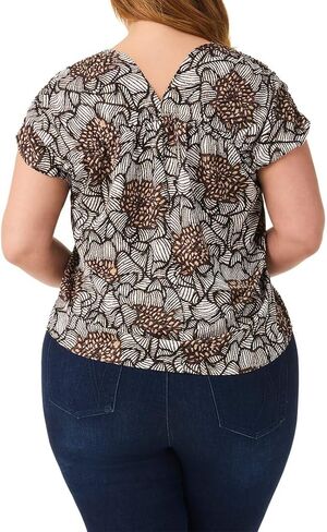 NIC+ZOE Women's Petal Bloom Top in Saudi Arabia