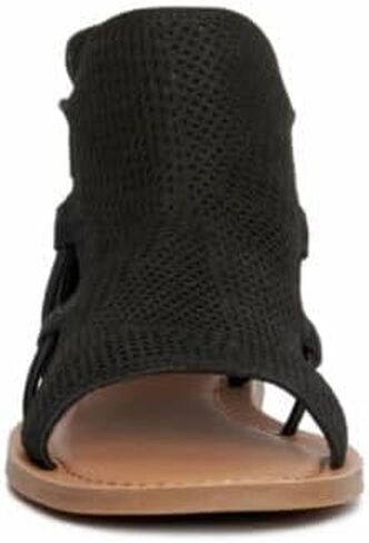 Lucky Brand Women's BARTEGA Flat Sandal, Sunburn, 6 in Saudi Arabia