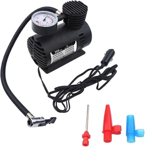 12V Car Electric Air Pump 300psi Air Compressor Tire for Inflator, Compatible with Vehicles in Saudi Arabia