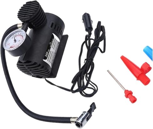 12V Car Electric Air Pump 300psi Air Compressor Tire for Inflator, Compatible with Vehicles in Saudi Arabia