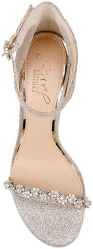 Jewel Badgley Mischka Alyssa Block Heel Sandals in Saudi Arabia