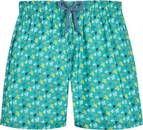 Vilebrequin Boys Swim Trunks Ultra-Light And Packable Micro Ronde Des Tortues in Saudi Arabia