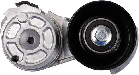 Serpentine Belt Tensioner Aluminum&Steel Silver Black Pulley 0.67 Diameter 1pc for Ford for Crown Victoria 2000-2010 for Mustang 2000-2004,for Lincoln for Town Car 2000-2010 in Saudi Arabia