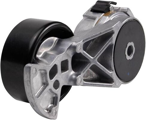 Serpentine Belt Tensioner Aluminum&Steel Silver Black Pulley 0.67 Diameter 1pc for Ford for Crown Victoria 2000-2010 for Mustang 2000-2004,for Lincoln for Town Car 2000-2010 in Saudi Arabia