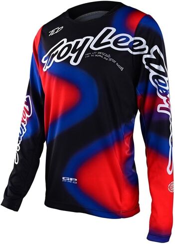 Troy Lee Designs 2023 Youth GP Pro Jersey - Boltz (Large) (Black/RED) in Saudi Arabia