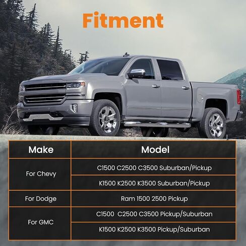 MaxPeedingRods 27-7539 مربع معدات التوجيه السلطة لـ Chevy لـ GMC C1500 C2500 C3500 K1500 K2500 K3500 1988-2000 ، ل Dodge RAM 1500 2500 Pickup 1994-2001 in Kuwait