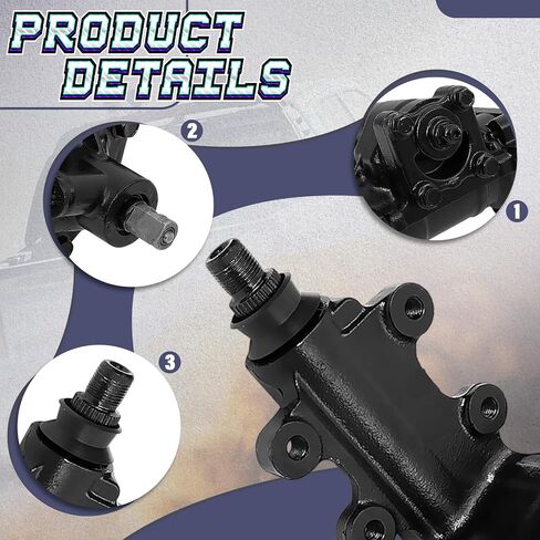 27-8414 Complete Power Steering Gear Box Gearbox Assembly Fit for Grand Cherokee 1999-2004 L6 4.0L | Fit for Grand Cherokee 1999-2004 V8 4.7L,OE# 27-8414, 278414, 52088272AB, 52088272AC in Saudi Arabia